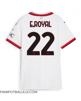 AC Milan Emerson Royal #22 Tricou Fotbal Replică 2024-25 Femei Deplasare